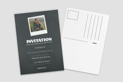 Postcard small greeting cards