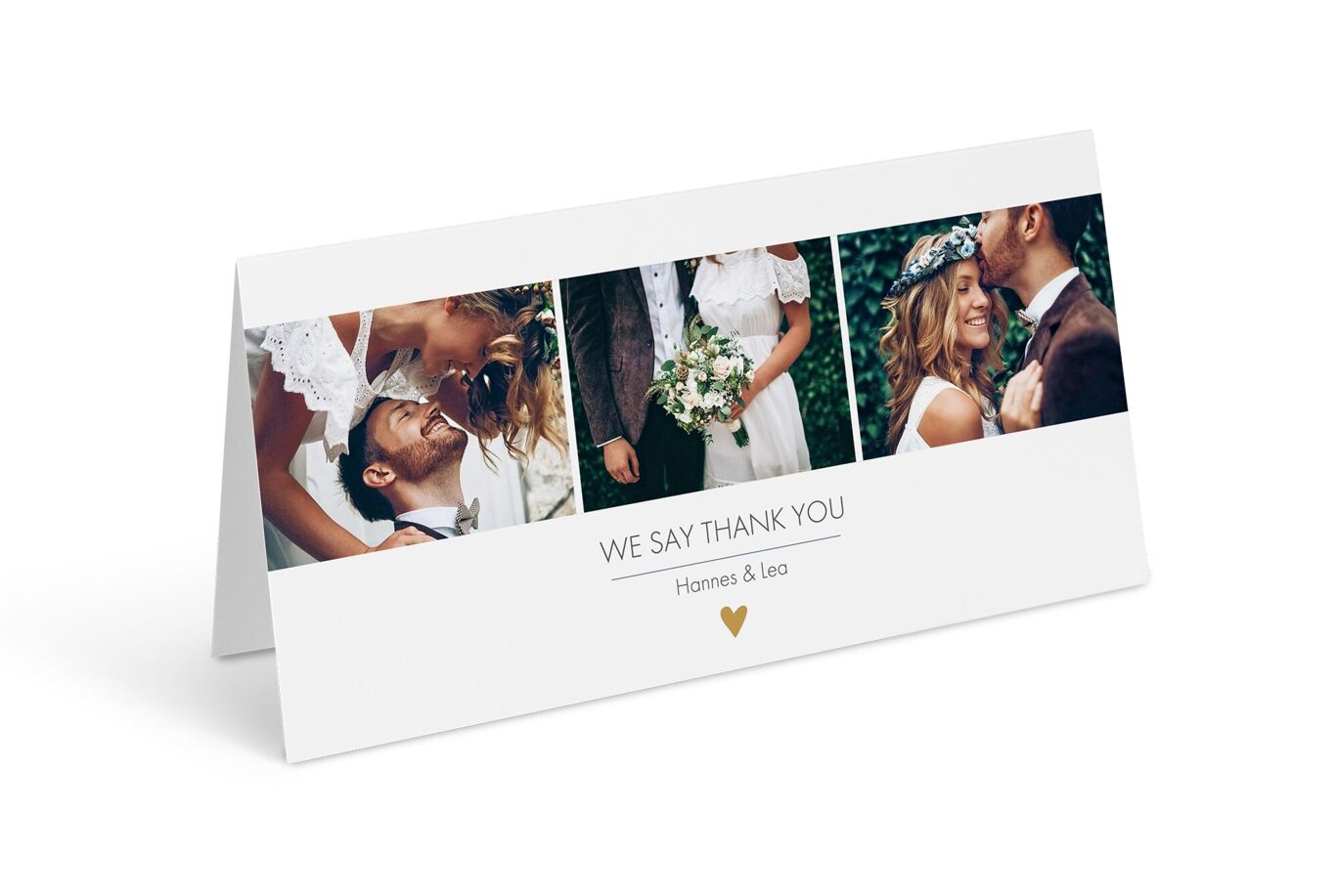 Greeting card panoramic long fold greeting cards